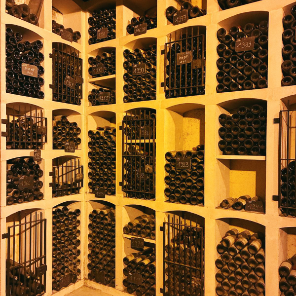 Chateau Mont-Redon cellar